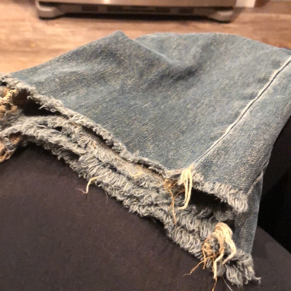 AG Adriano Goldschmied The Gemini Frayed Edge‎ Bootcut Jeans Size 27 - Picture 6 of 9